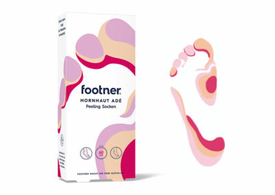 Footner Peeling Socken