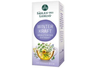 Säulen des Lebens — Winterkraft Kräutertee Extrakt