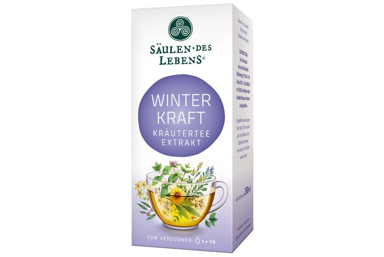 Säulen des Lebens — Winterkraft Kräutertee Extrakt