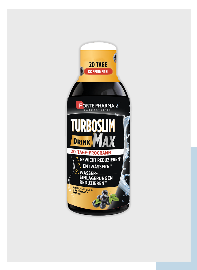 Verpackung vom TurboSlim Max Drink Bild von der TurboSlim Max Drink Verpackung