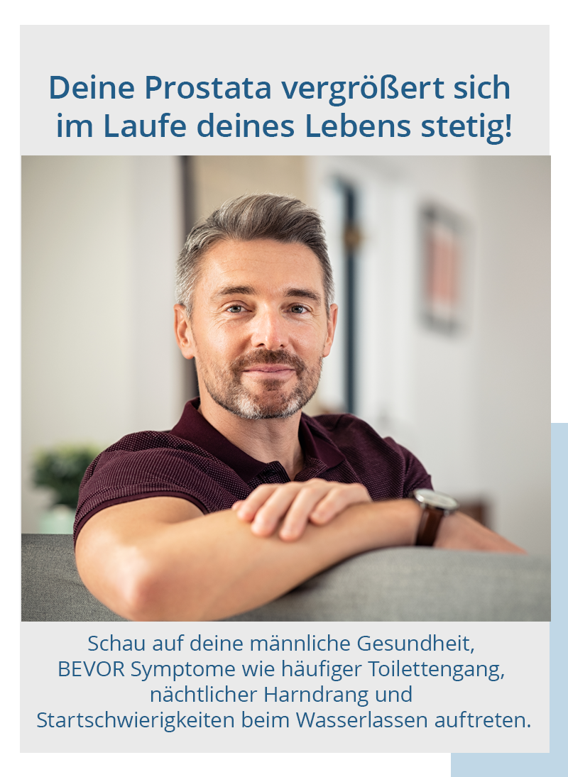 Sujet mit Mann zur Msusterkampagne ProWell